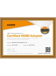2021年HDMI认证